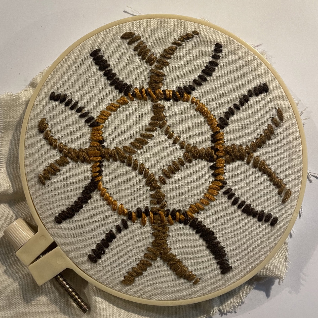 Embroidery detail