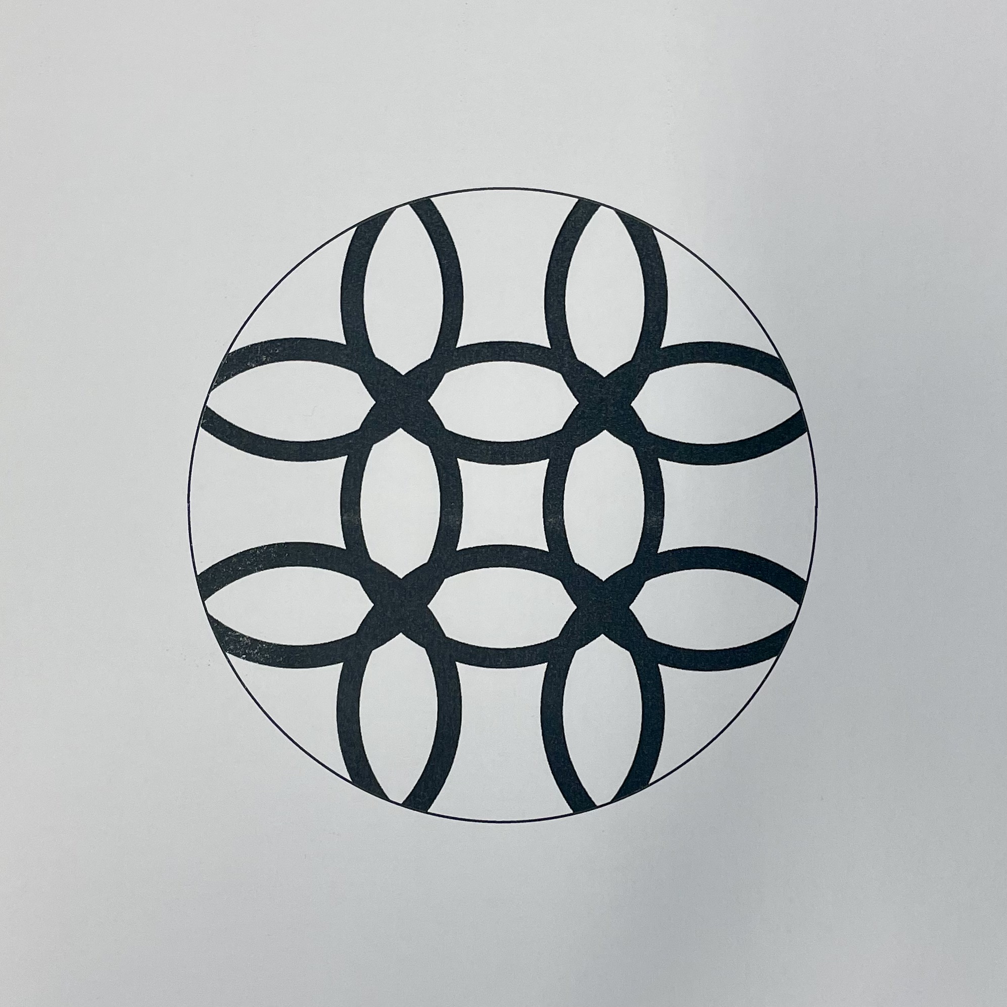 Embroidery study, square 6