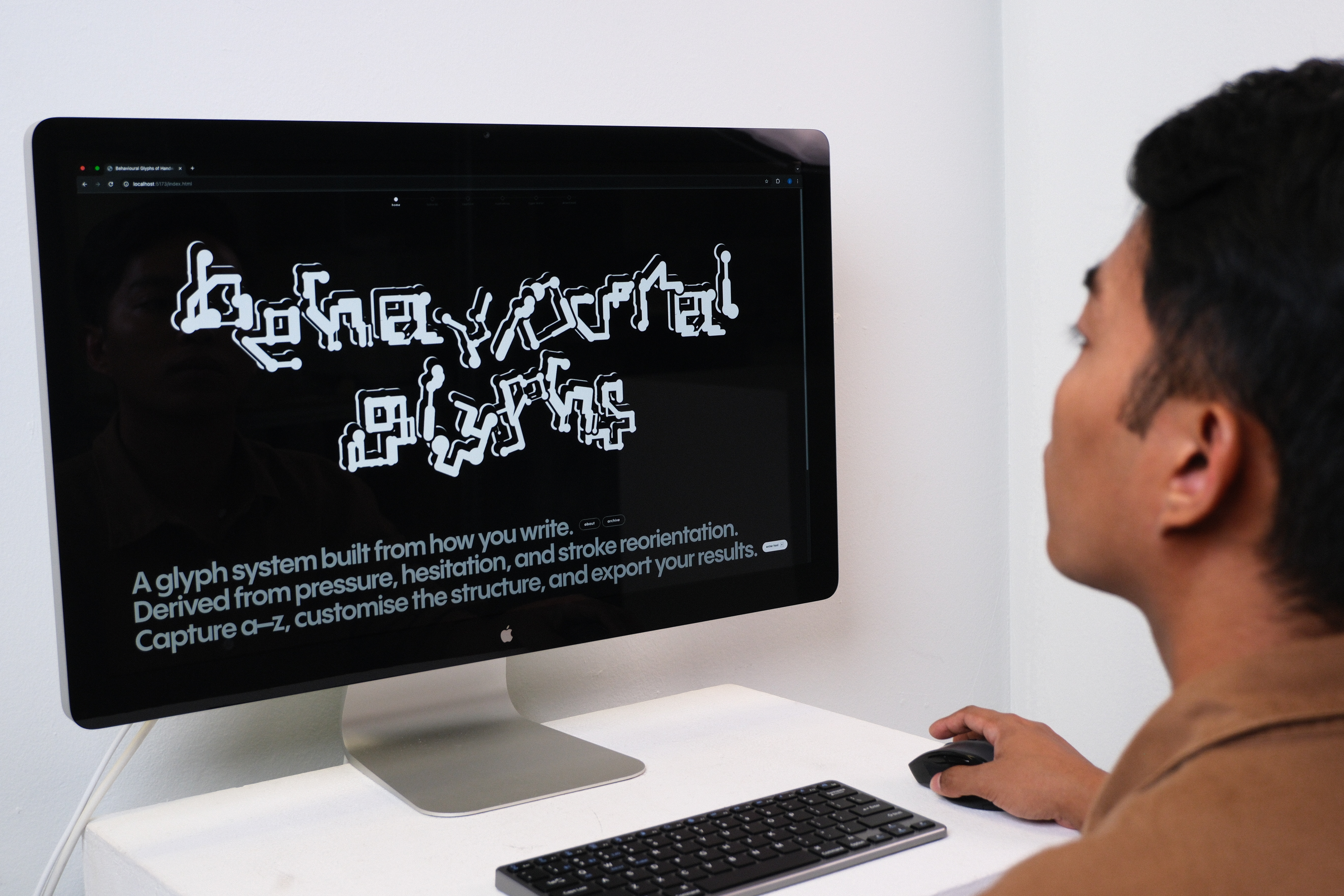 Final configured website