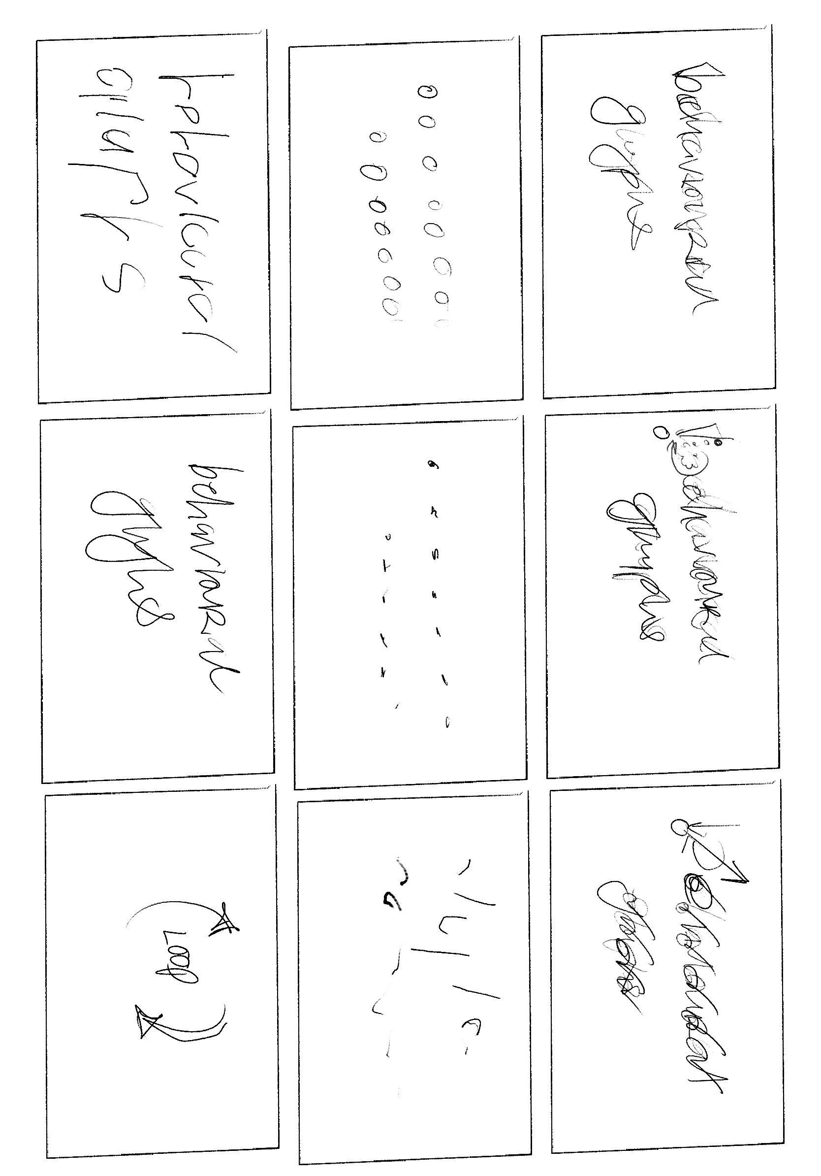 Logo animation storyboard
