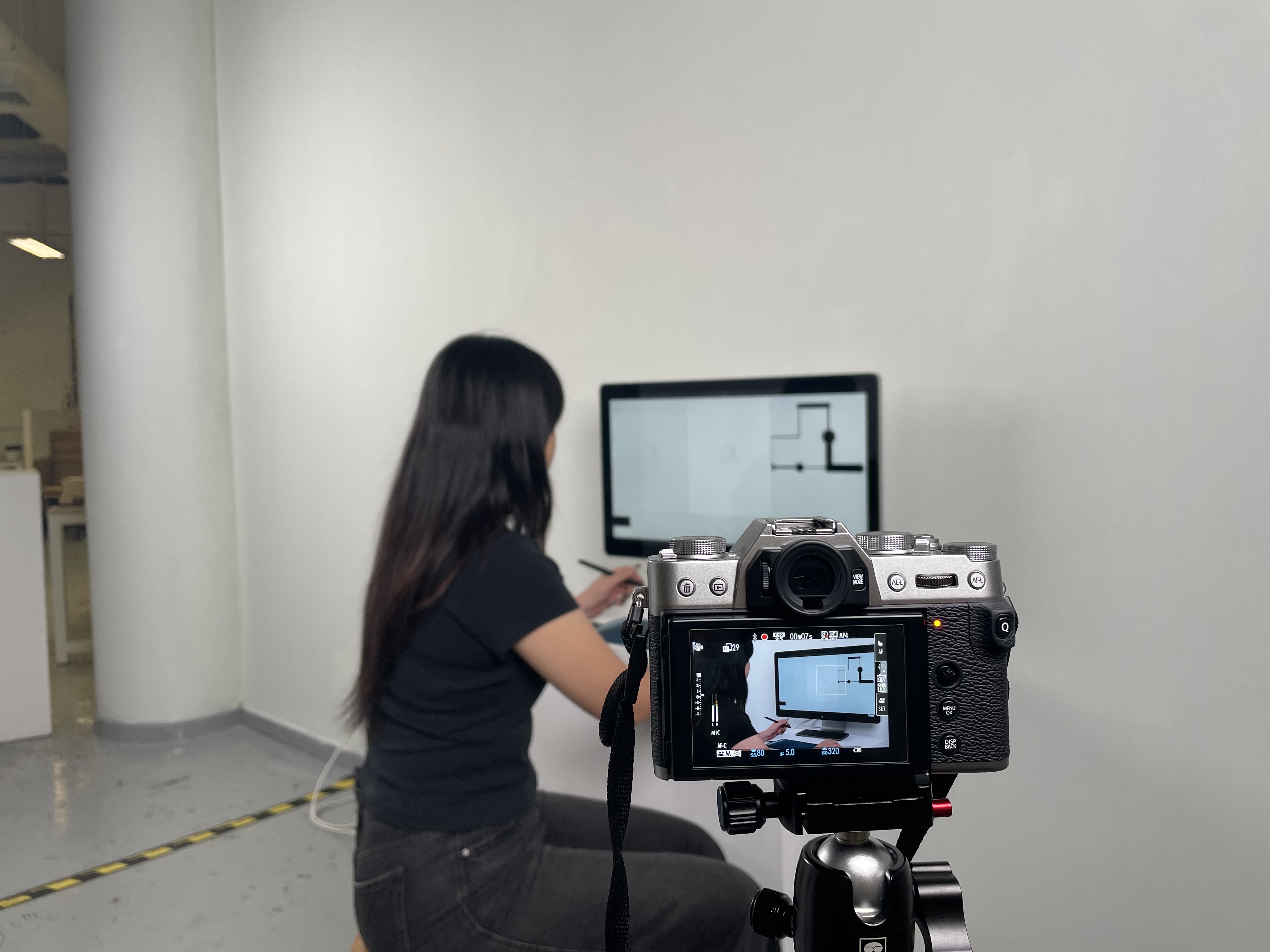 First viva video recording attempt