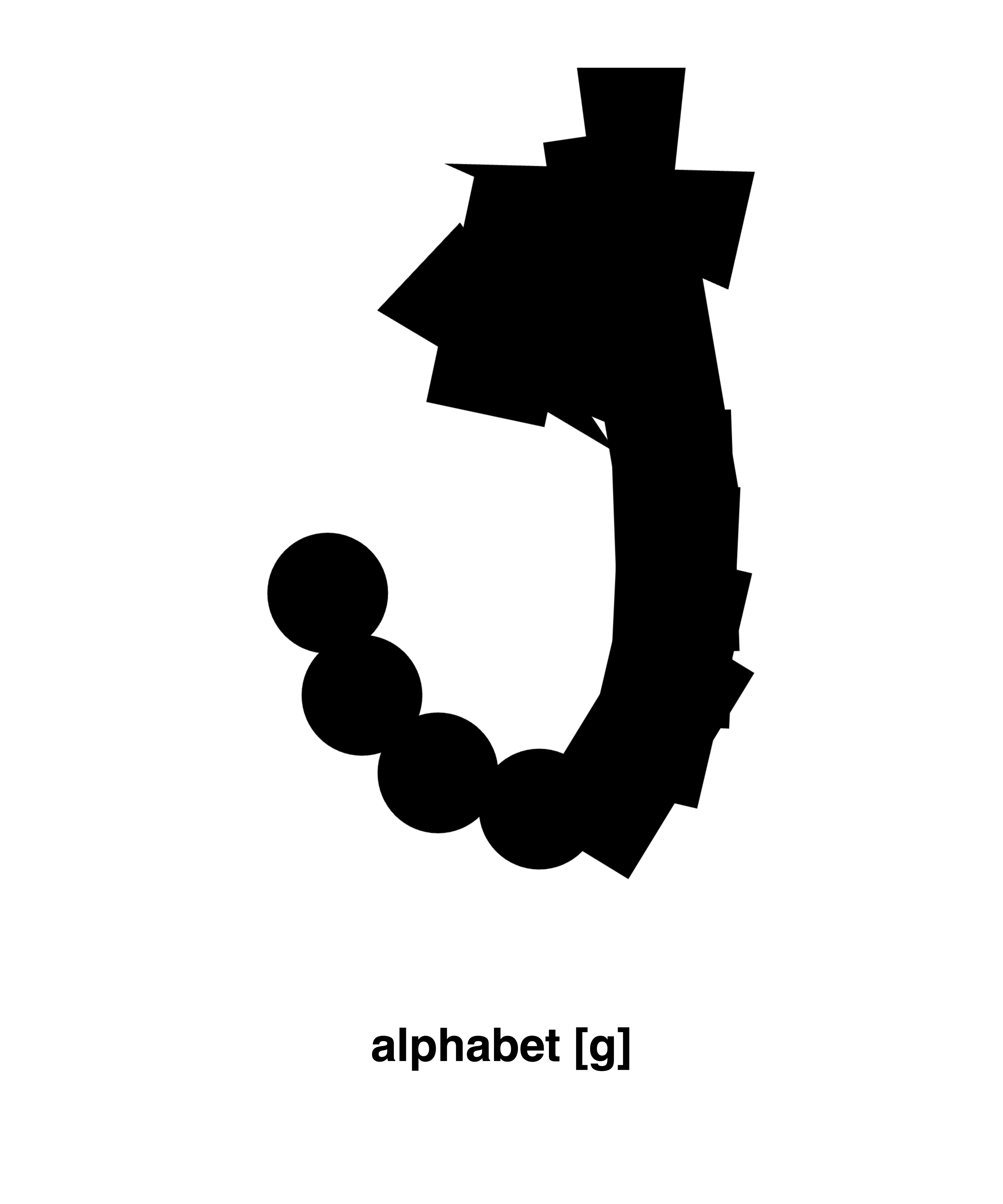 Participant g glyph: Joanne
