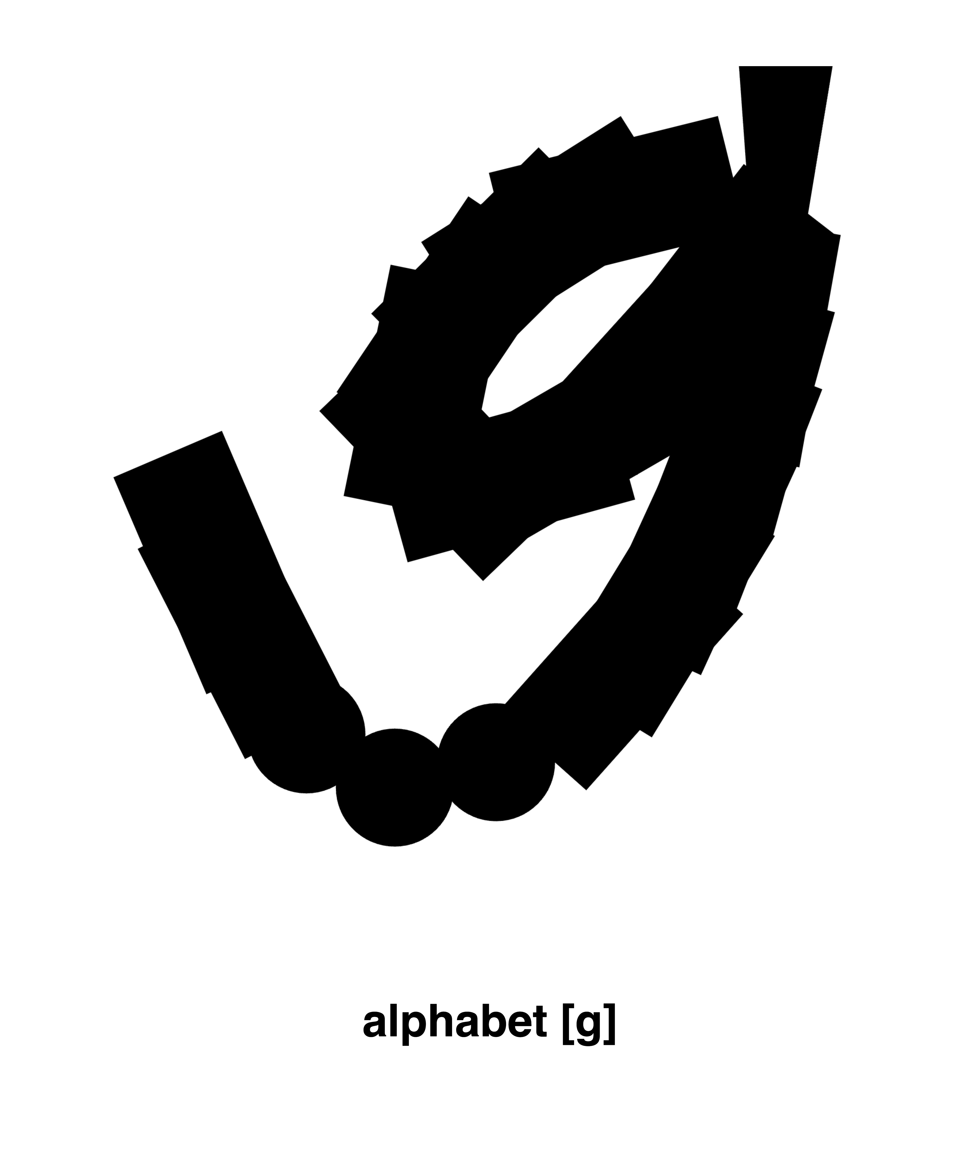 Participant g glyph: Leticia