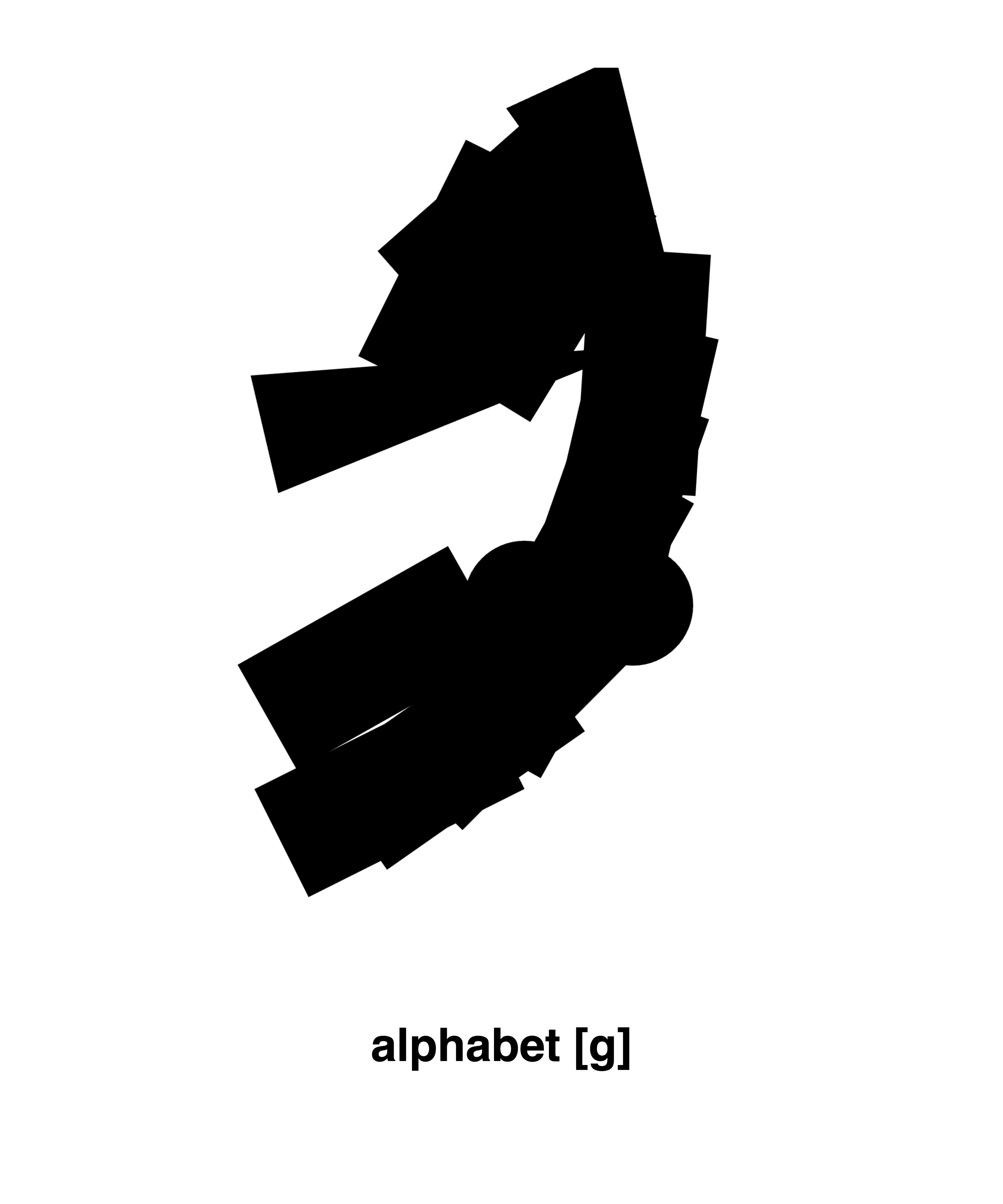 Participant g glyph: Rayko
