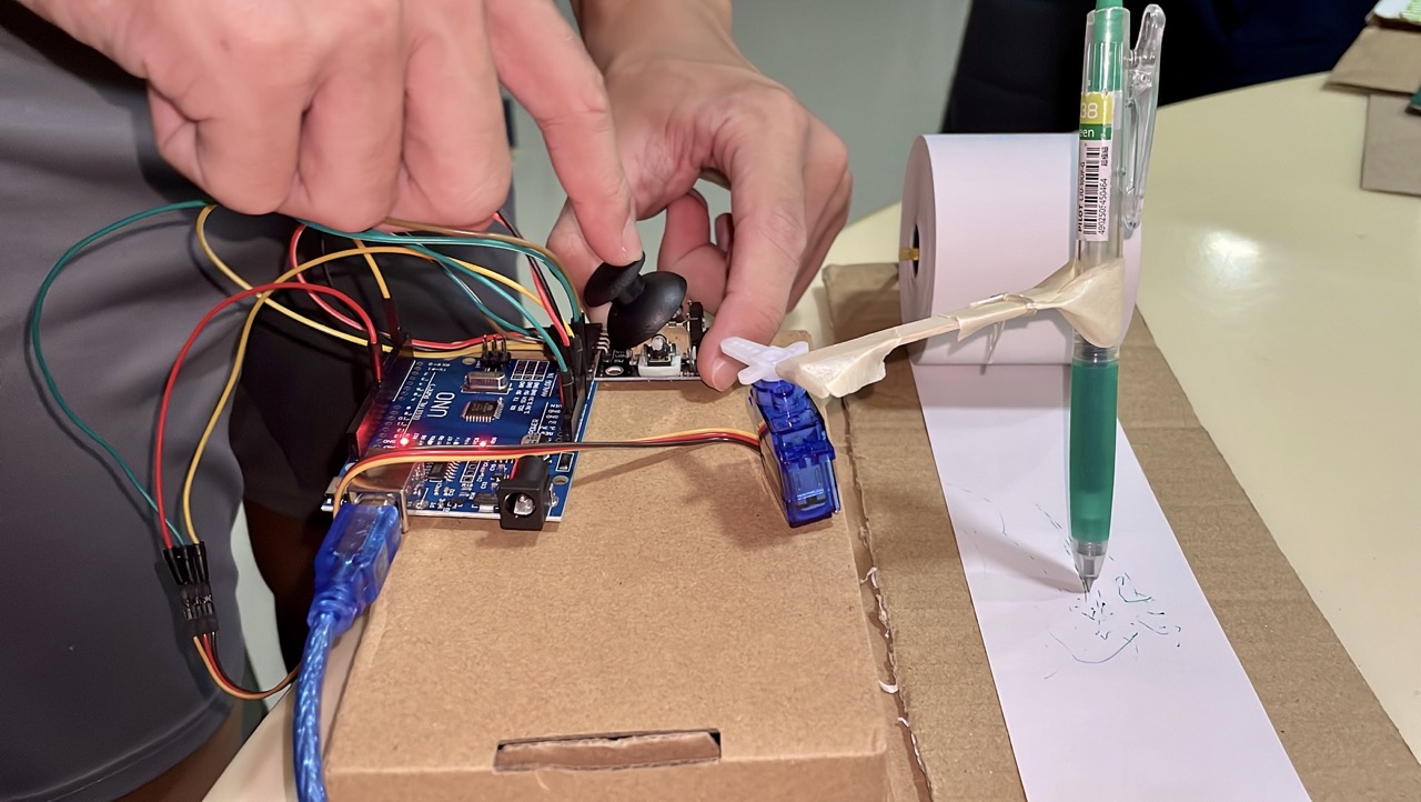 Earlier prototype build