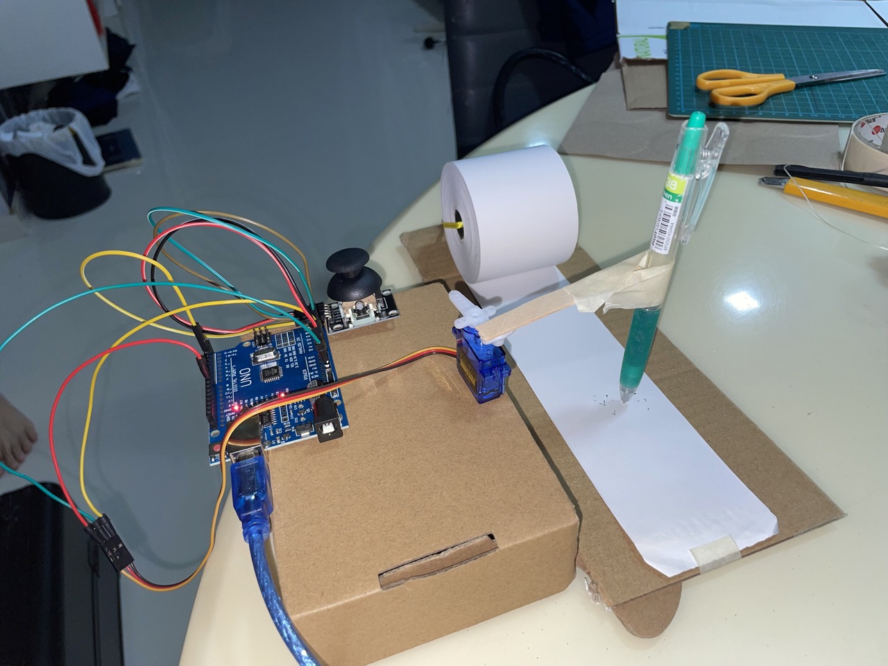 Loose assembly of components before enclosure