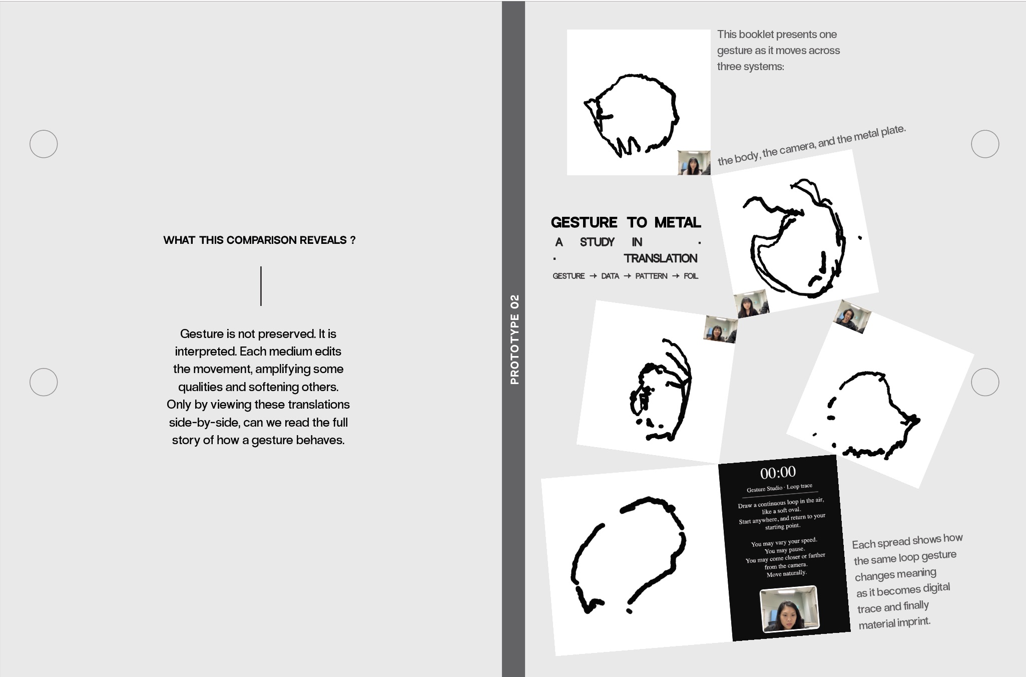 Front cover of the comparison booklet