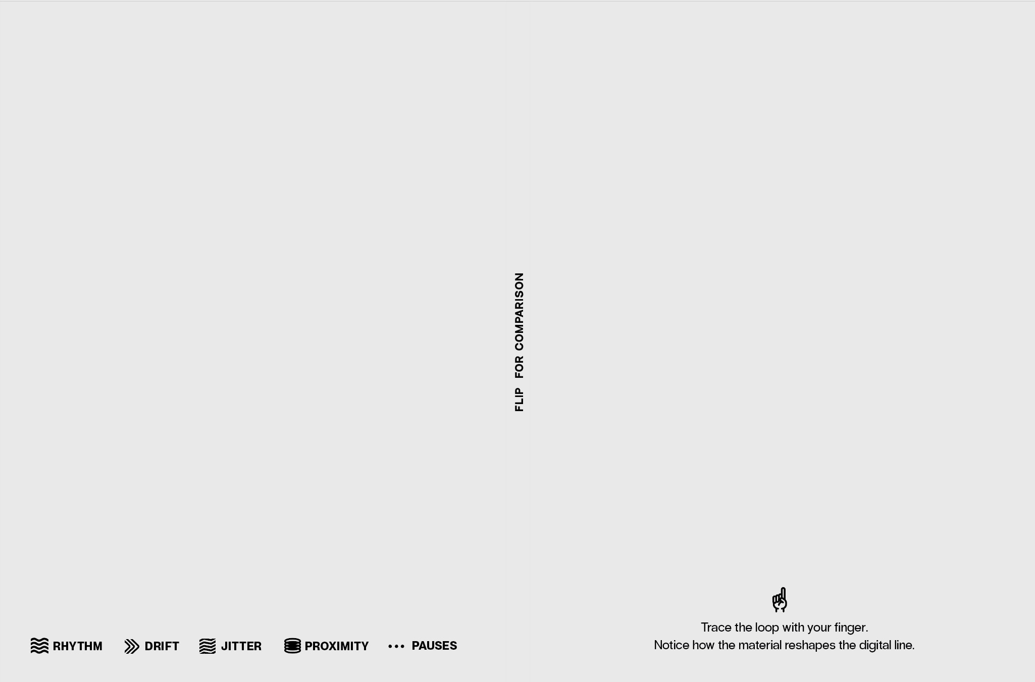 Back cover of the comparison booklet