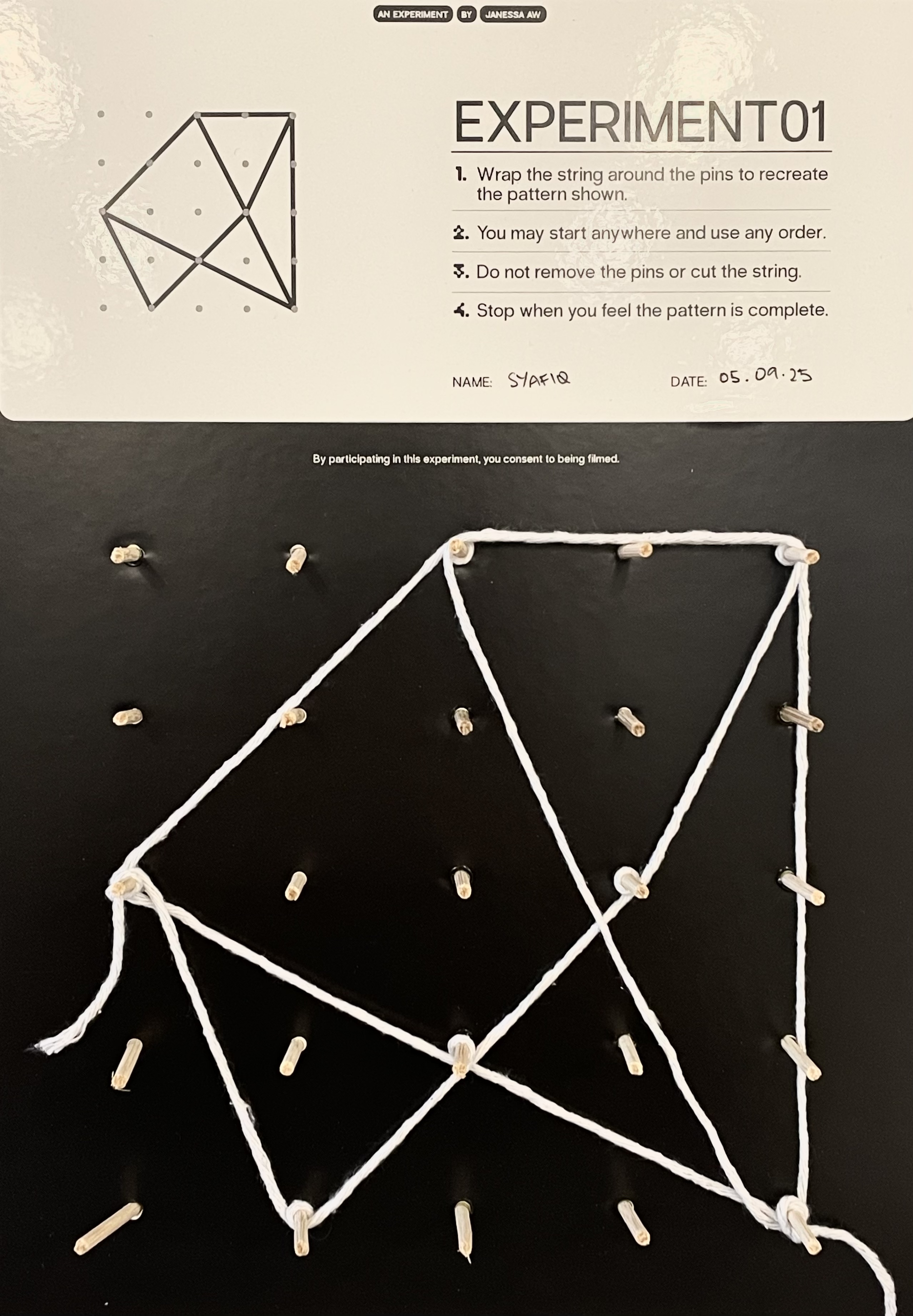 Outcome 5 — careful avoidance of overlaps