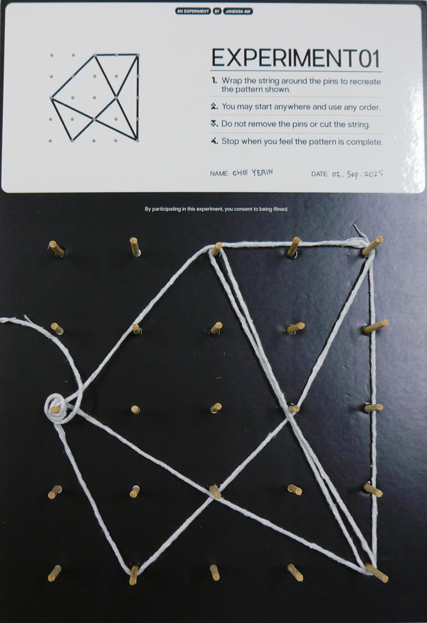 Outcome 6 — incomplete pattern left mid-way