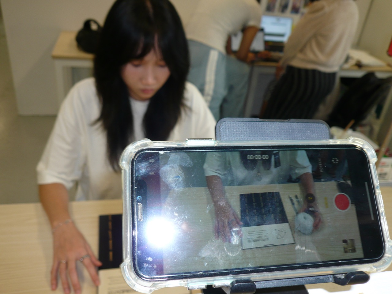 Top-down camera still