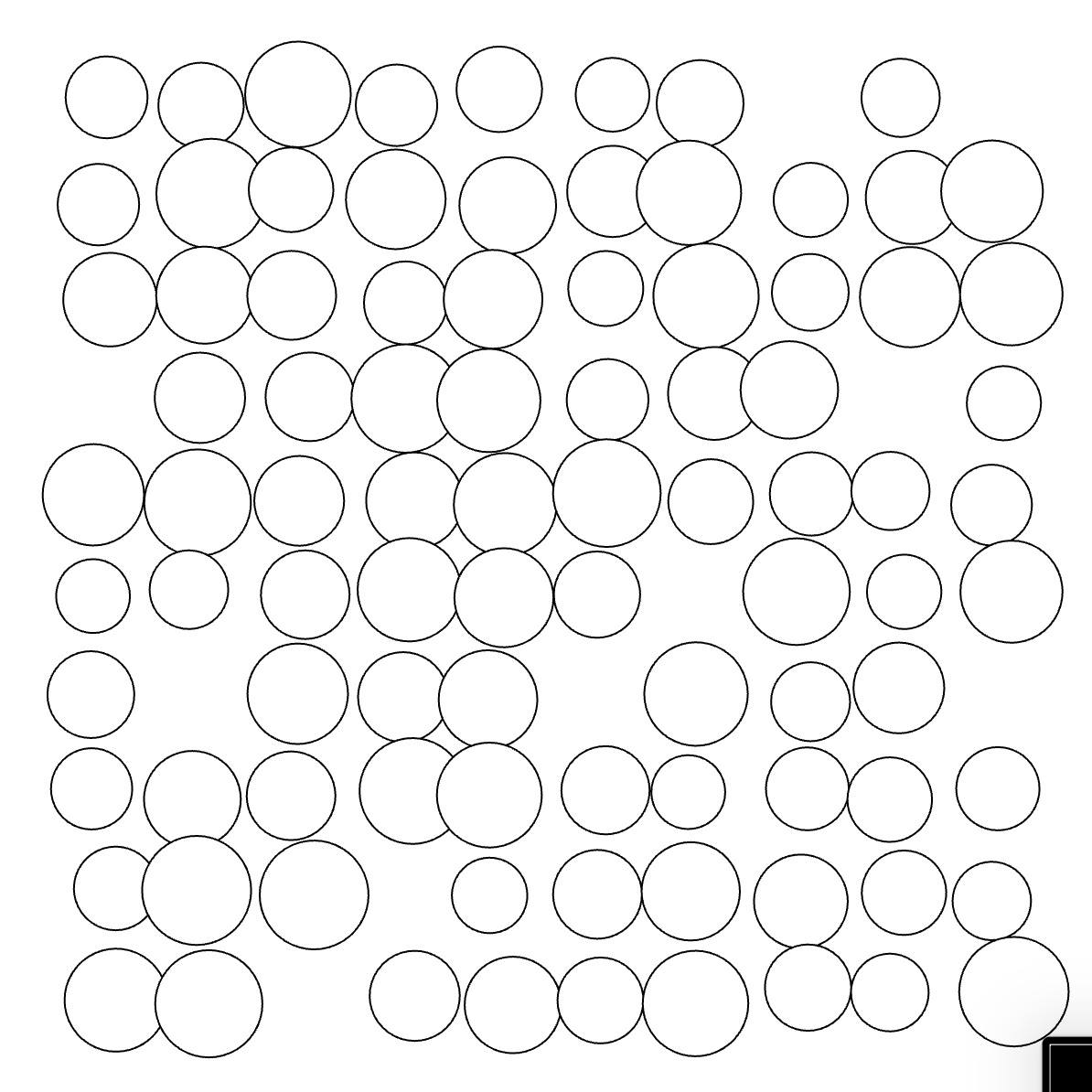 Disrupted grid after mousePressed